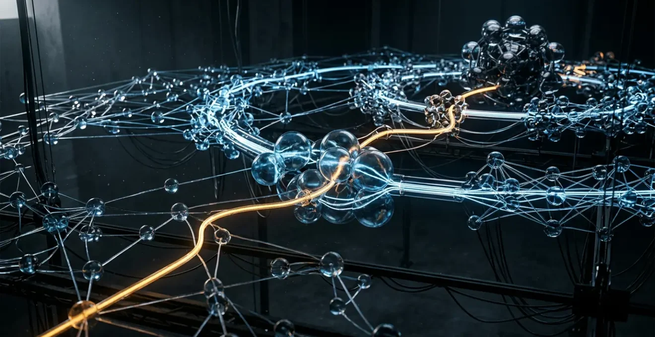 Environnement de cybersécurité illustrant le parcours d'une cyberattaque au sein d'un réseau d'entreprise