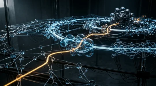 Environnement de cybersécurité illustrant le parcours d'une cyberattaque au sein d'un réseau d'entreprise