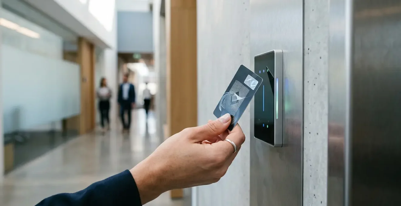 Technologie de contrôle d'accès RFID NFC pour la sécurité en entreprise