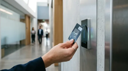 Technologie de contrôle d'accès RFID NFC pour la sécurité en entreprise