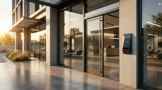 Contrôle d'accès sécurisé en entreprise moderne