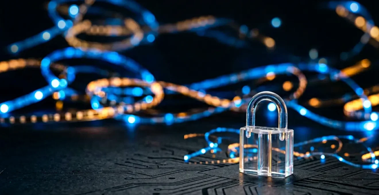 Illustration conceptuelle de la cybersécurité pour les entreprises face aux menaces numériques