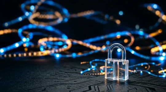 Illustration conceptuelle de la cybersécurité pour les entreprises face aux menaces numériques