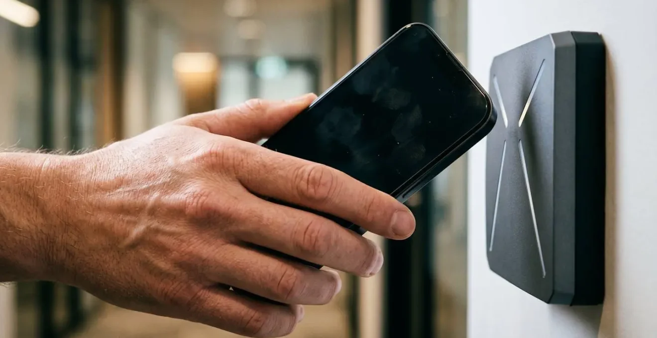 Badge virtuel sur smartphone pour accès entreprise
